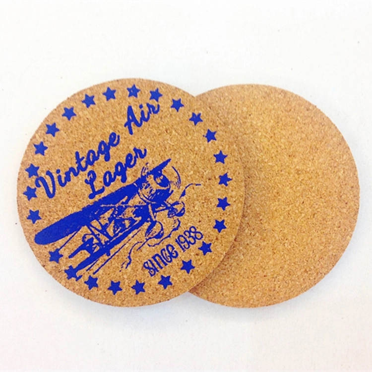 Round Cork Coasters - 3.5" 2