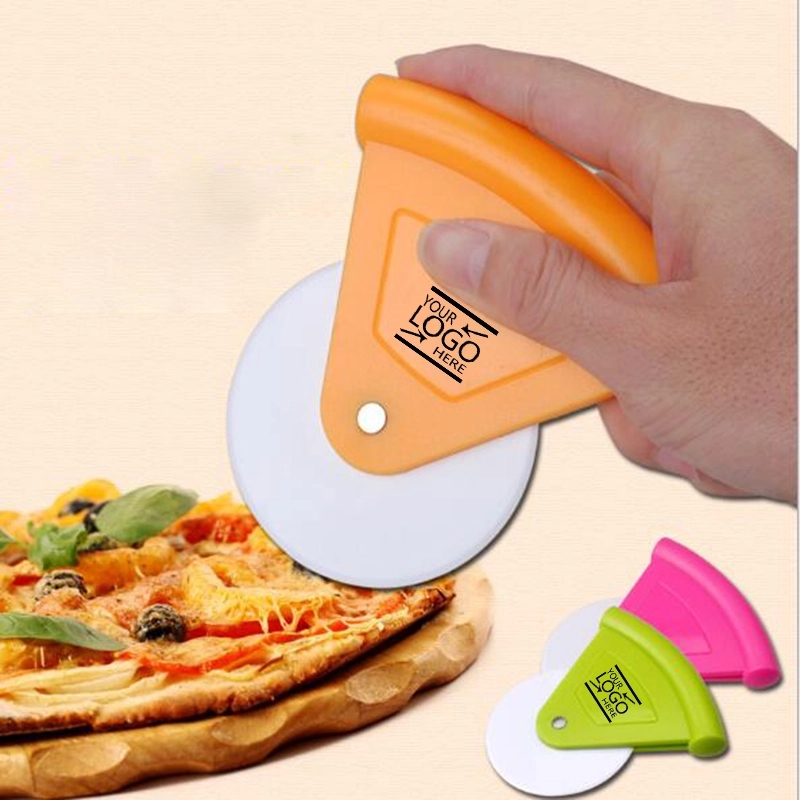 Handheld Plastic Pizza Cutter Wheels 8