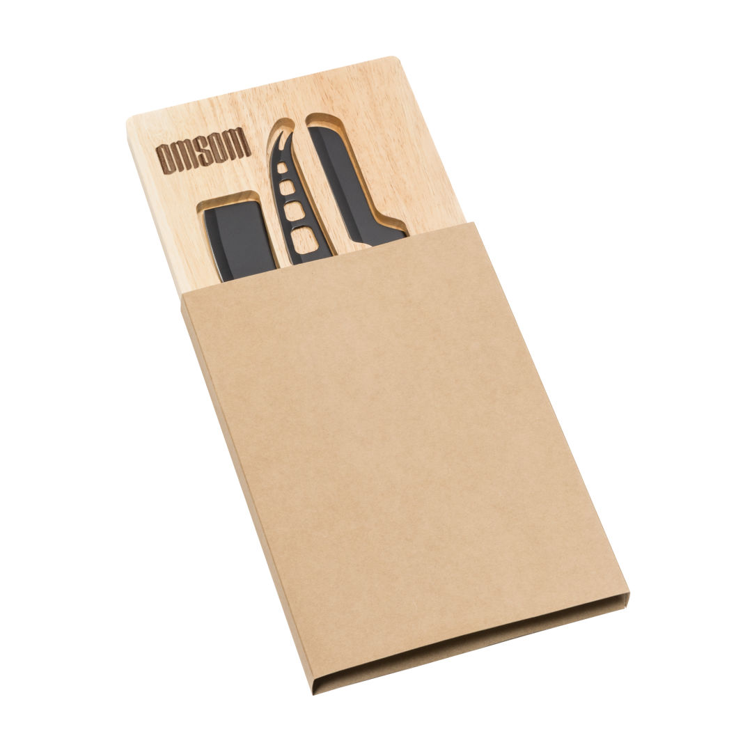 Barossa Serving Board w/3 Cheese Knives 3