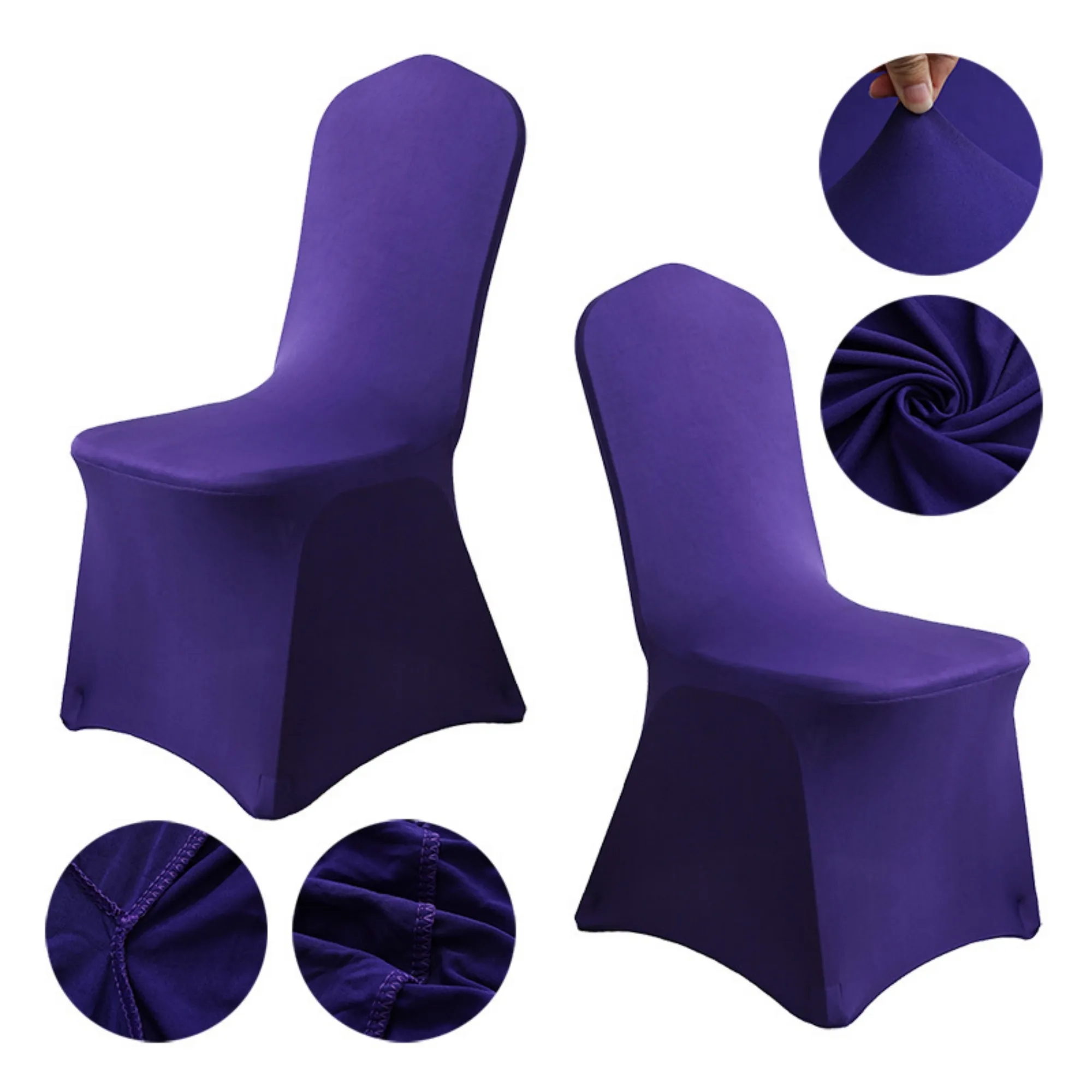 Premium Elastic Polyester Chair Cover 9