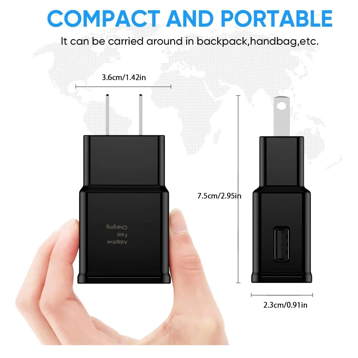 Fast Charging USB Wall Charger Adapter 5