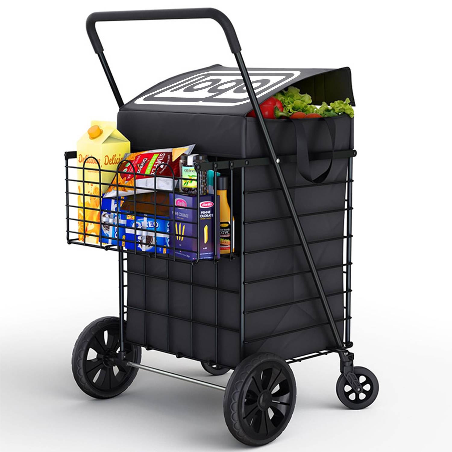 Foldable Trolley Shopping & Camp Cart 5