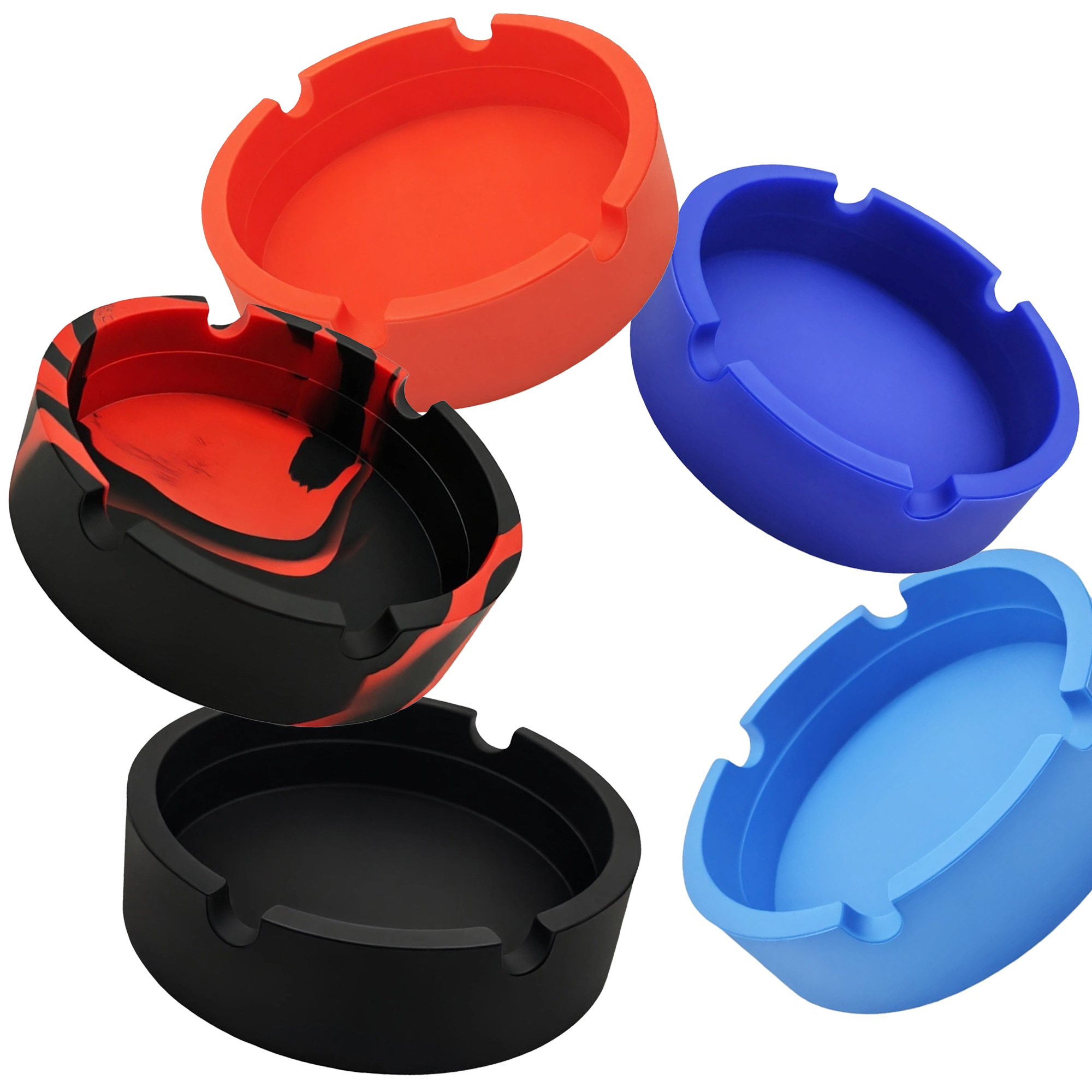 Round Silicone Ashtray 4