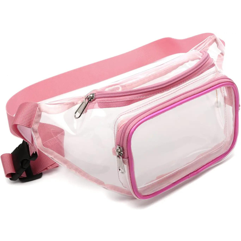 Zippered Clear Fanny Pack 1