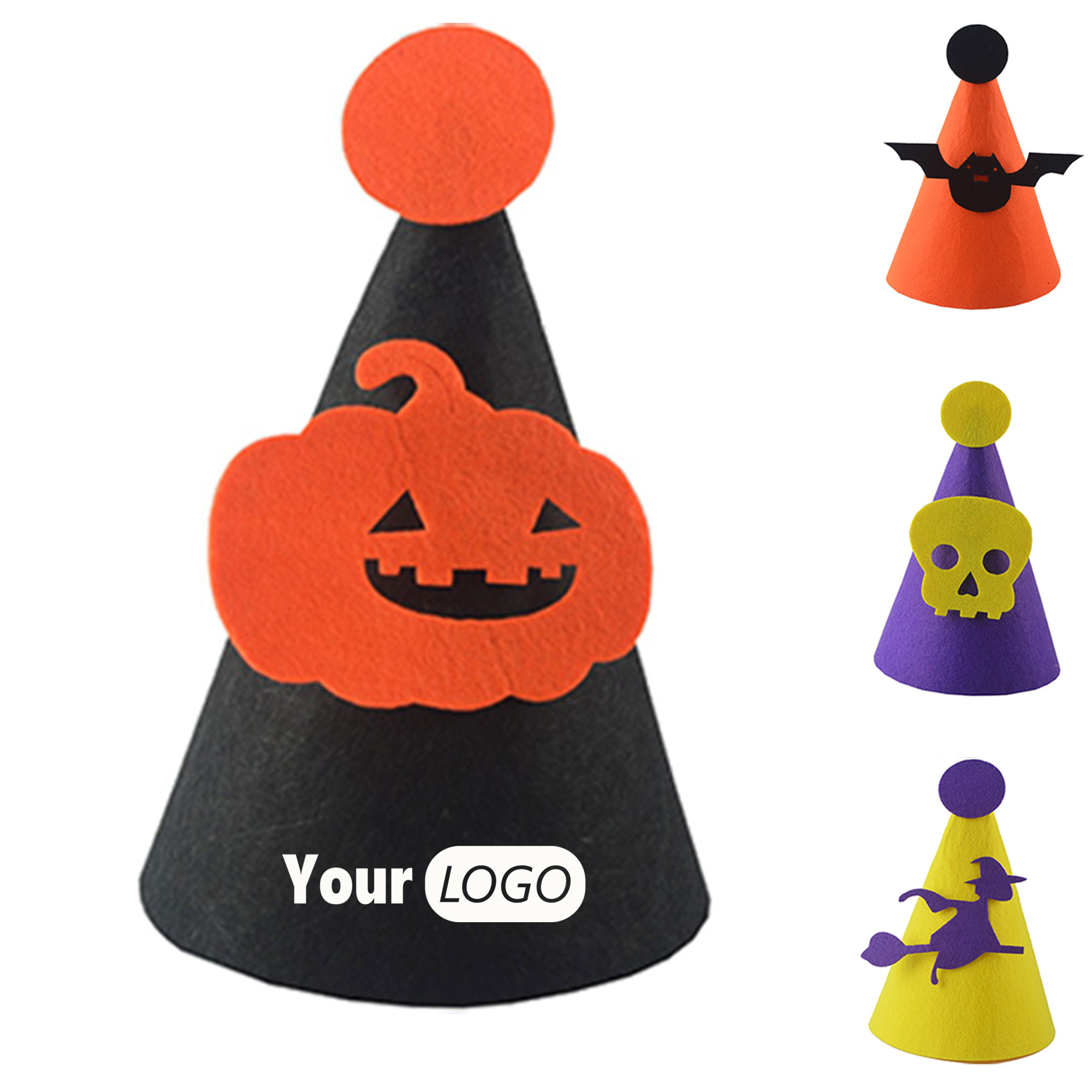 Colorful Kindergarten Witches Hats 1
