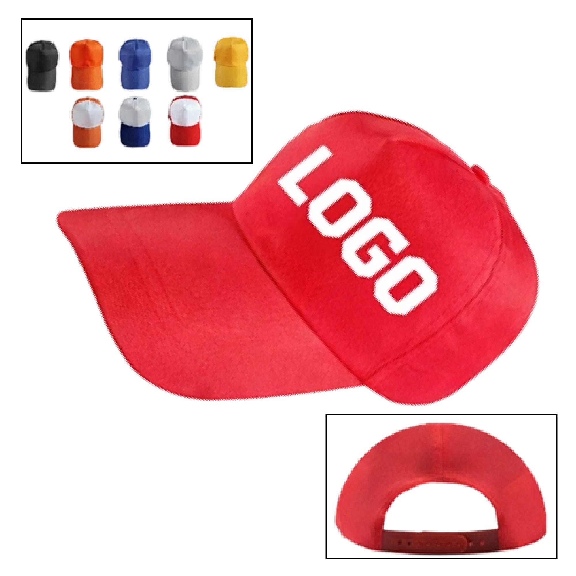 Breathable Five-Panel All-Season Baseball Cap 2