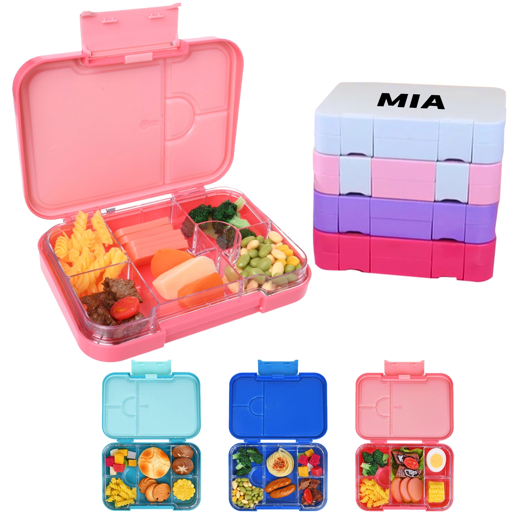Lunch Box With Removable Divider 2