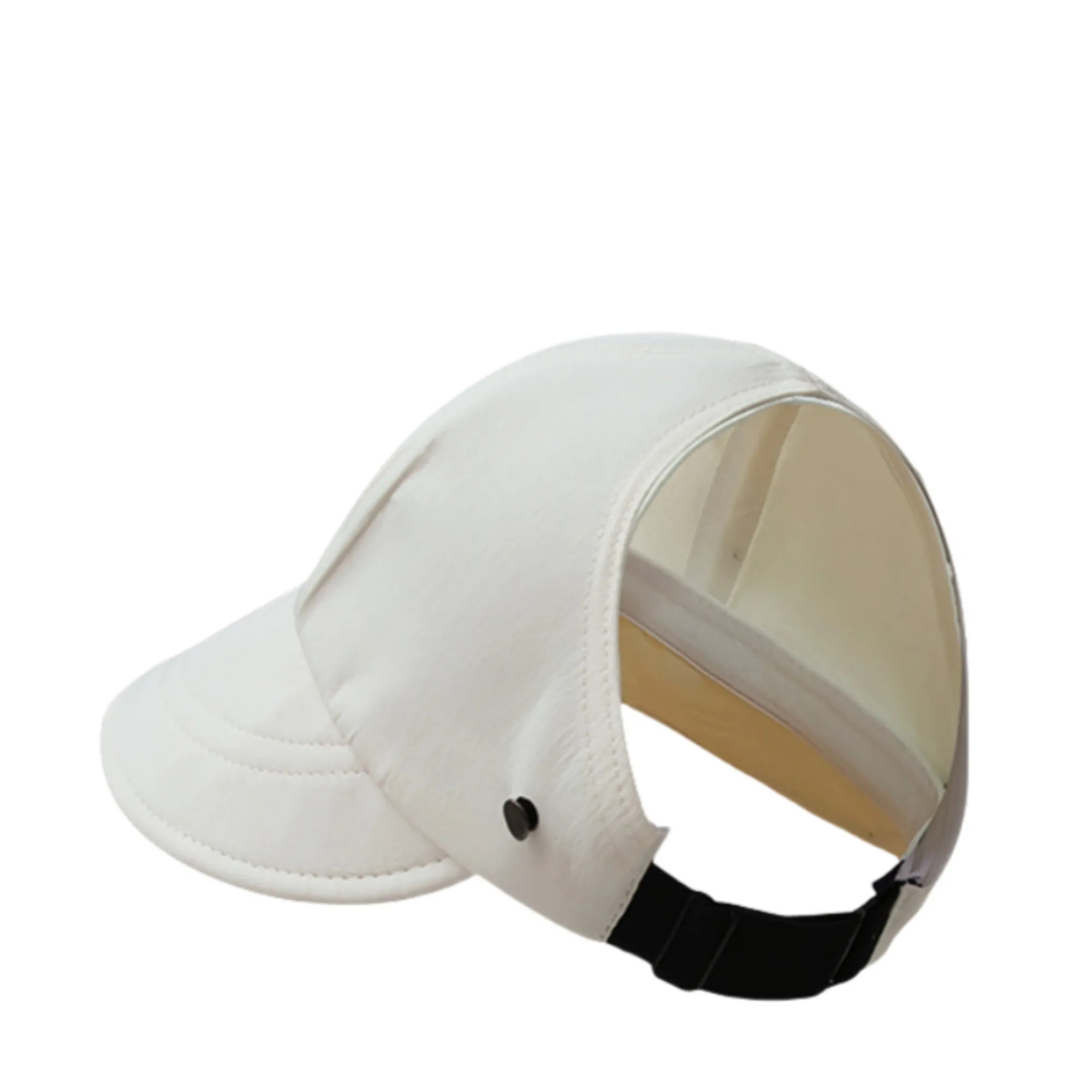 Women's Open Top Baseball Cap With Mask Holder 9