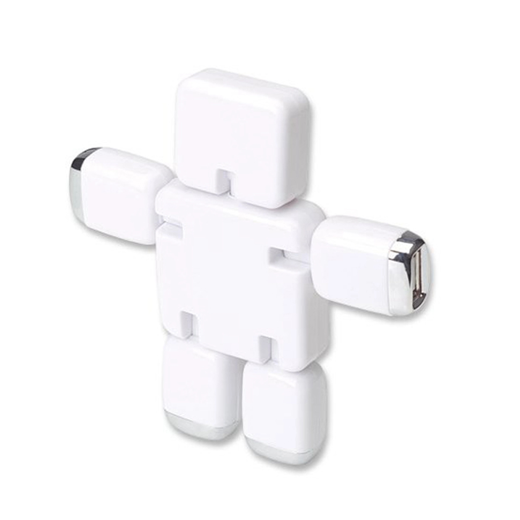 4 Port Robot Man Shape Human Hub 9