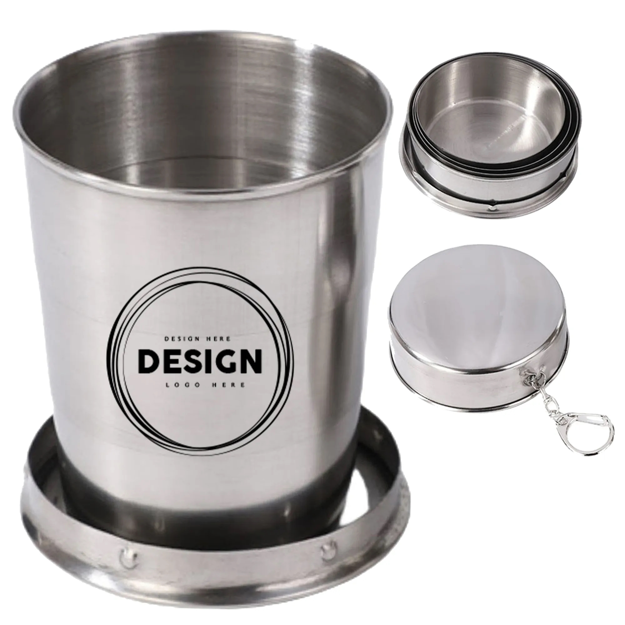 Stainless Steel Telescopic Folding Cup 2