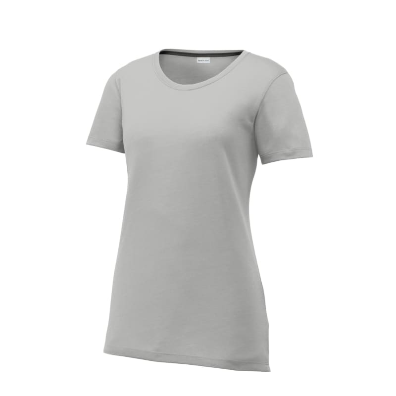 Sport-Tek Women's PosiCharge Competitor Cotton Touch Scoop Neck Tee. 15