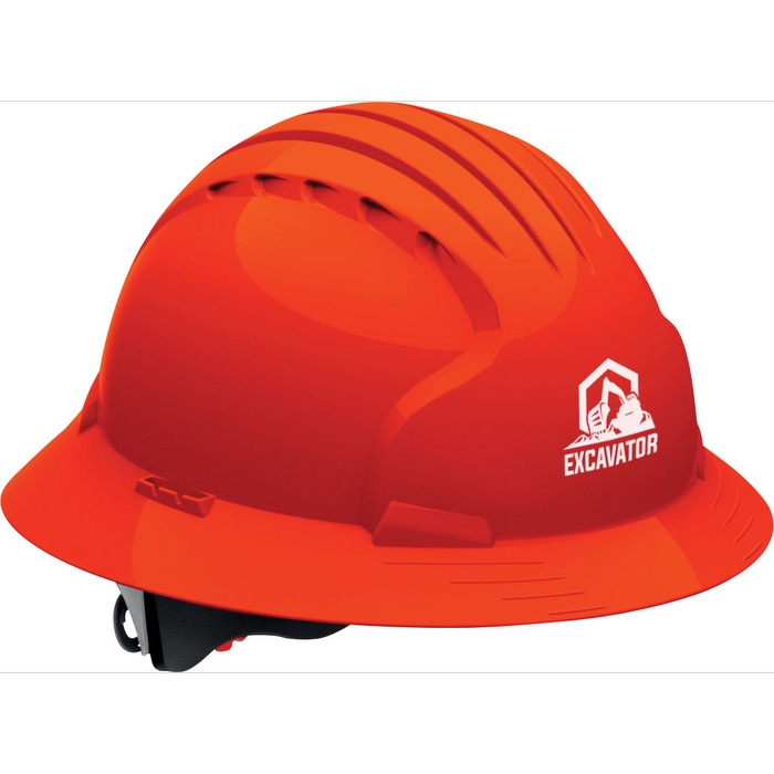 Evolution™ 6161 Full Brim Hi-Vis Hard Hat 15