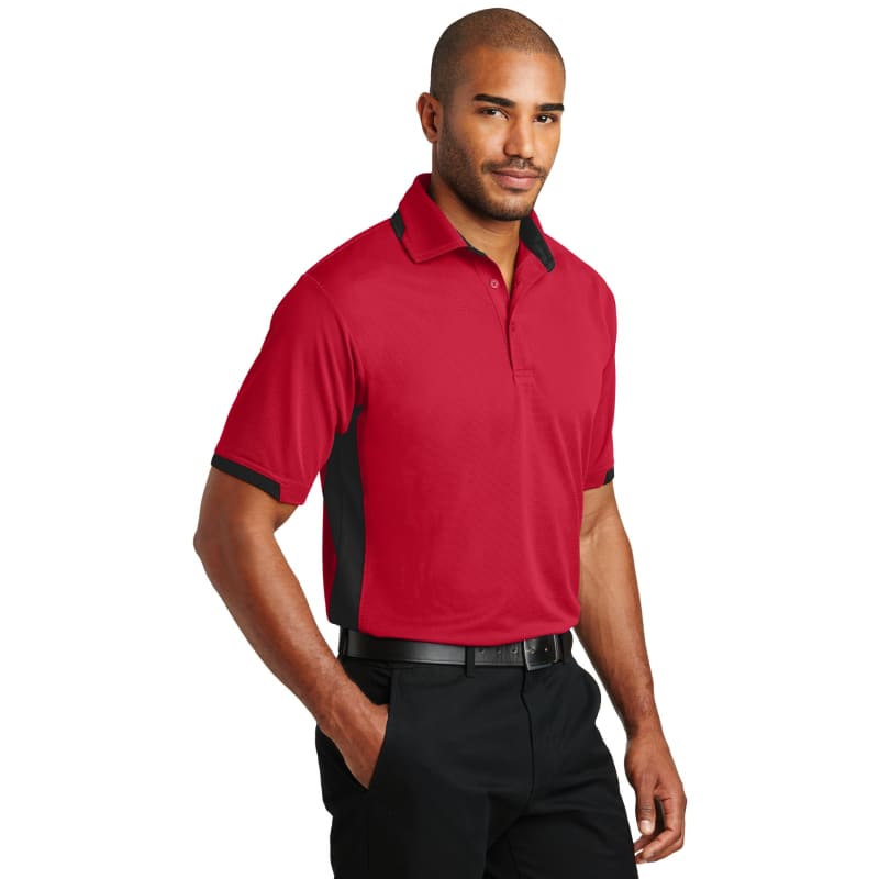 Port Authority Dry Zone Colorblock Ottoman Polo. 31
