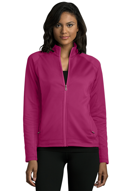 Women's Brushed Back Micro-Fleece Full-Zip Jacket