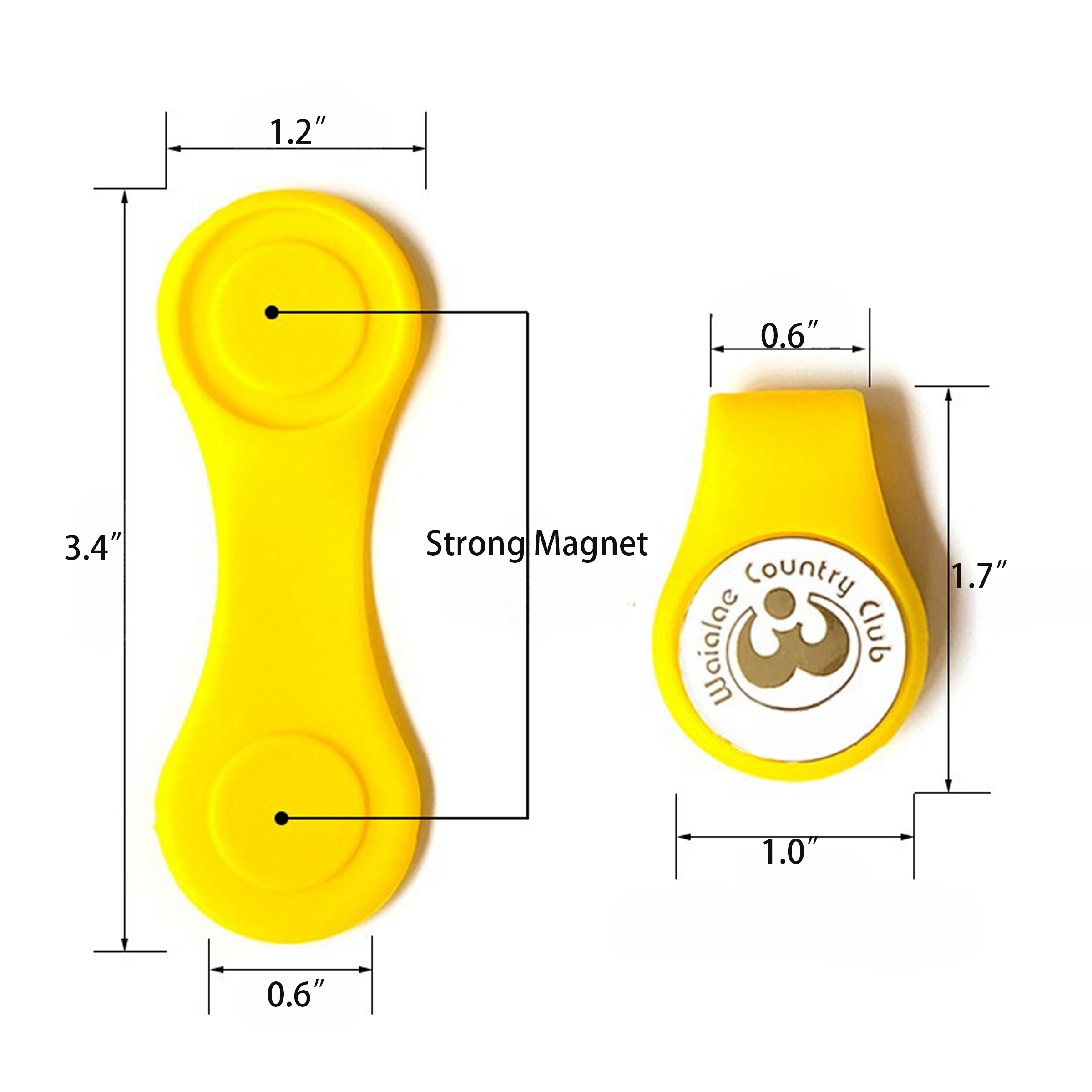 Magnetic Silicone Golf Hat Clip 4