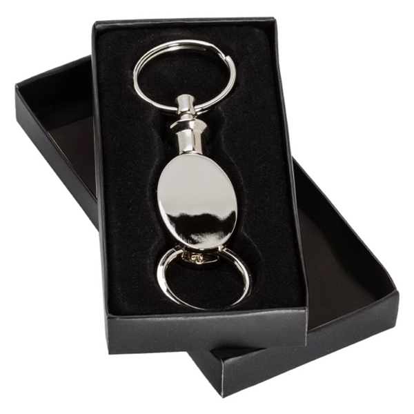 The Elliptical Pull Apart Key Chain 3