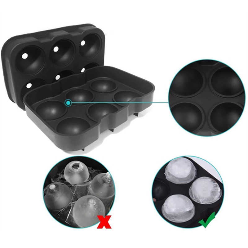 Ice Cube& Ball Trays Silicone 2