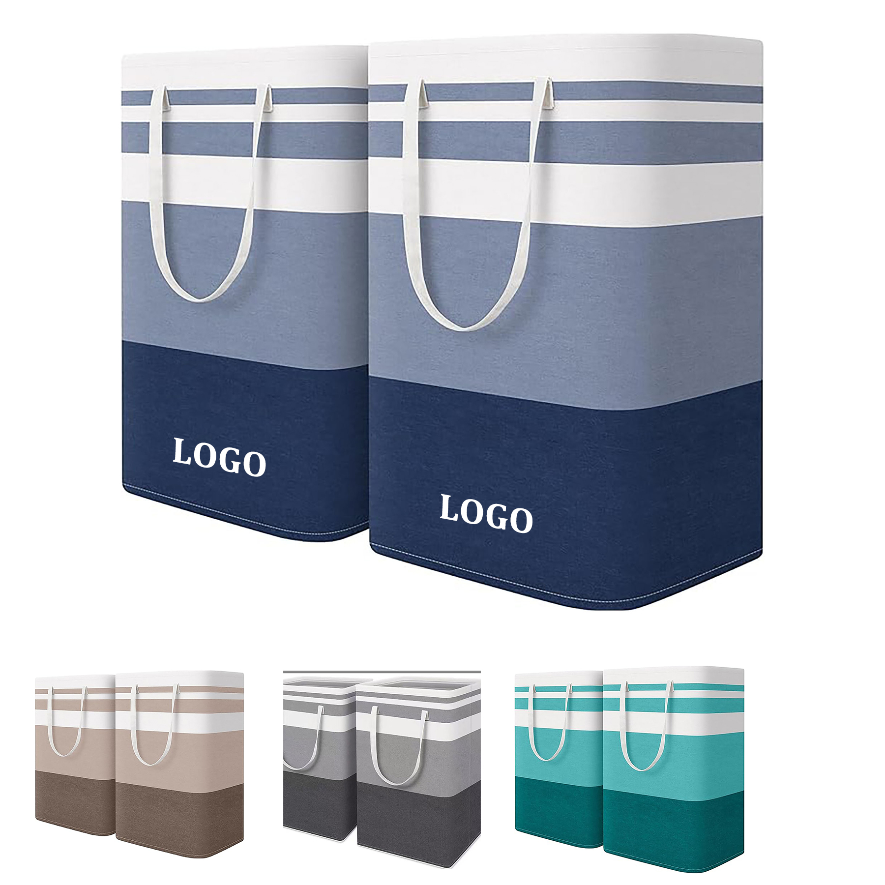 Waterproof Collapsible Laundry Baskets 1