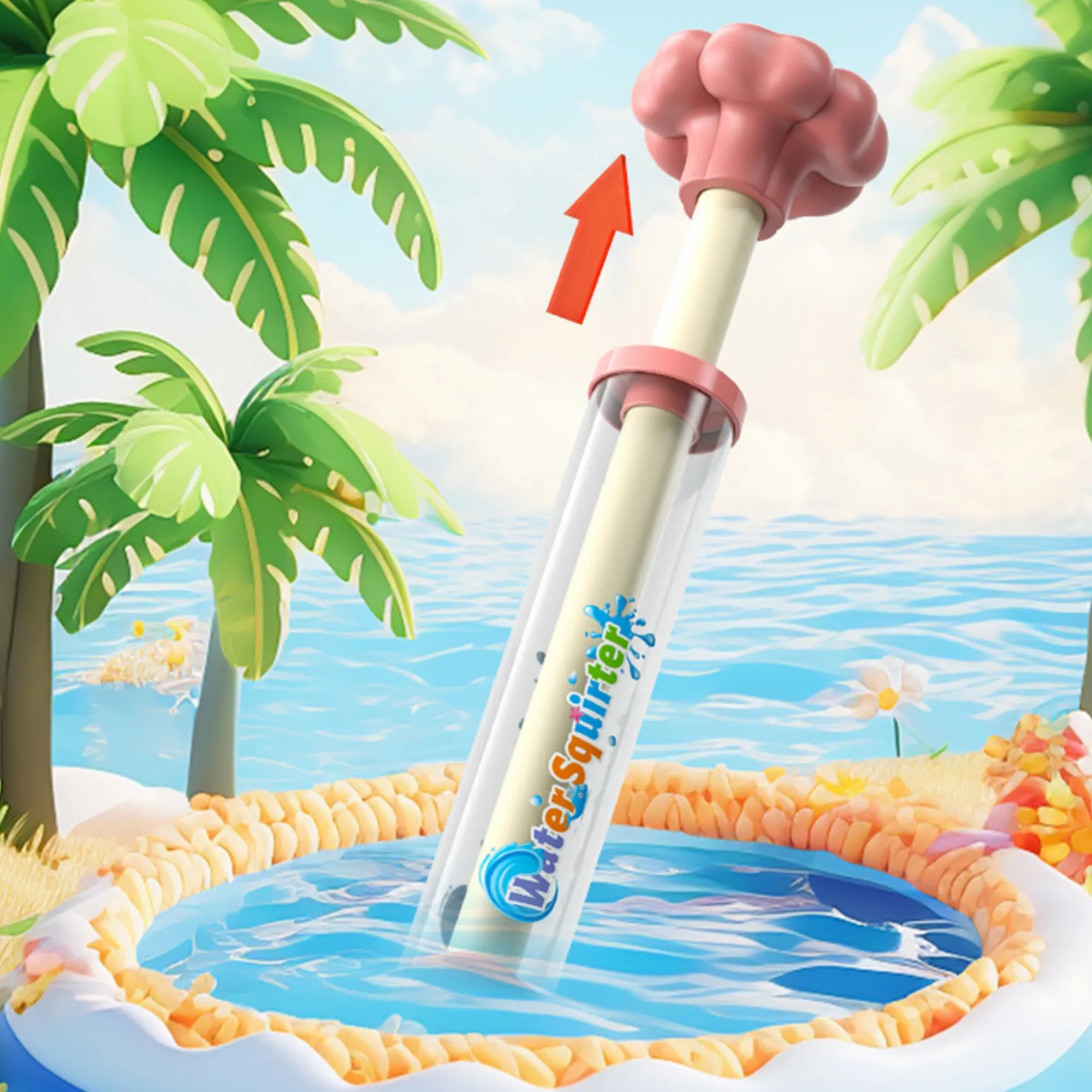 Summer Water Gun, Colorful, Promo 5