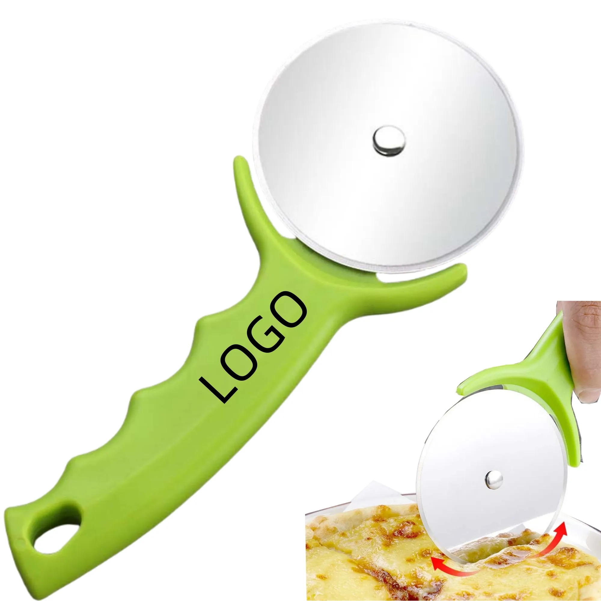 Stainless Steel Pizza Cutter 1
