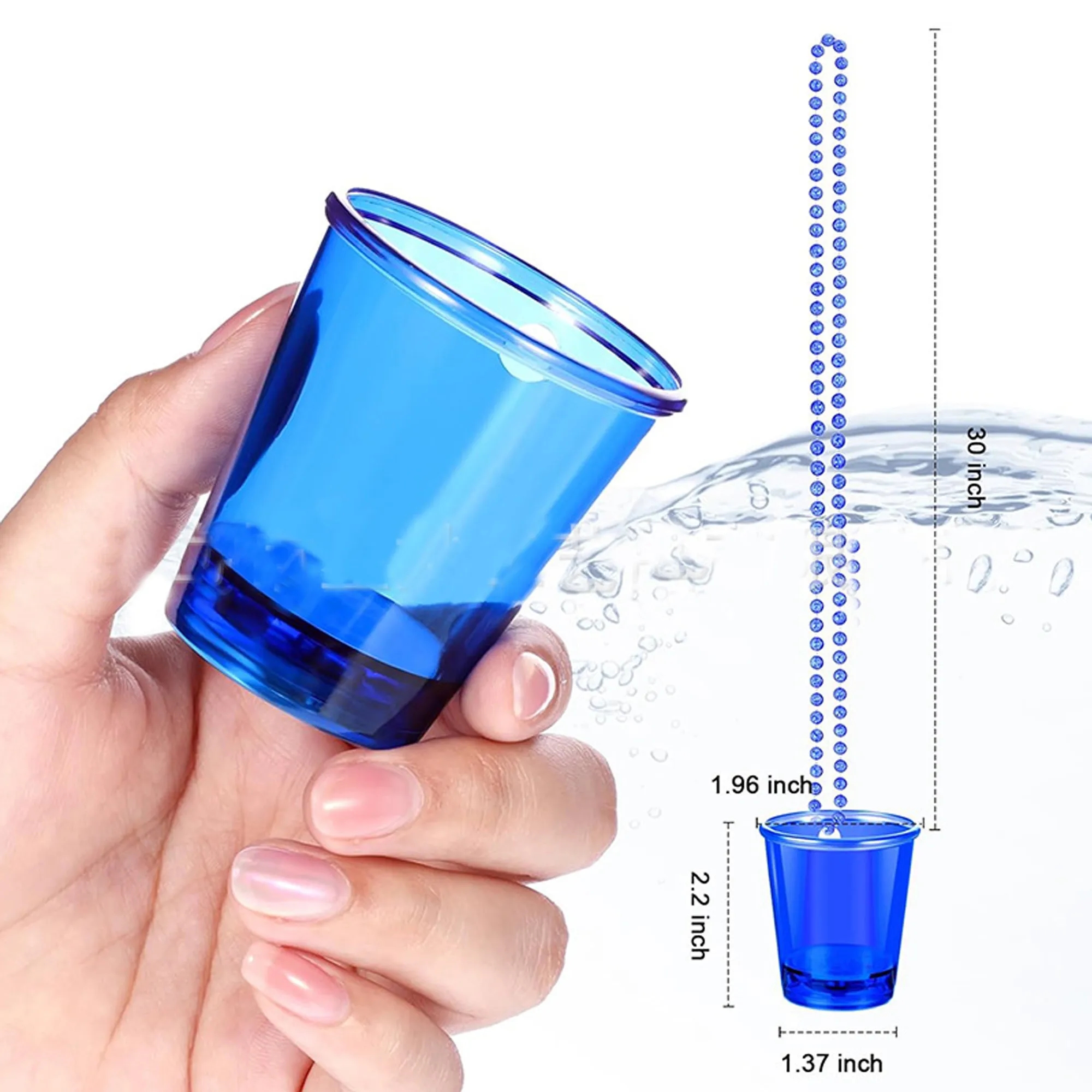 LED Beaded Necklace Cup 2