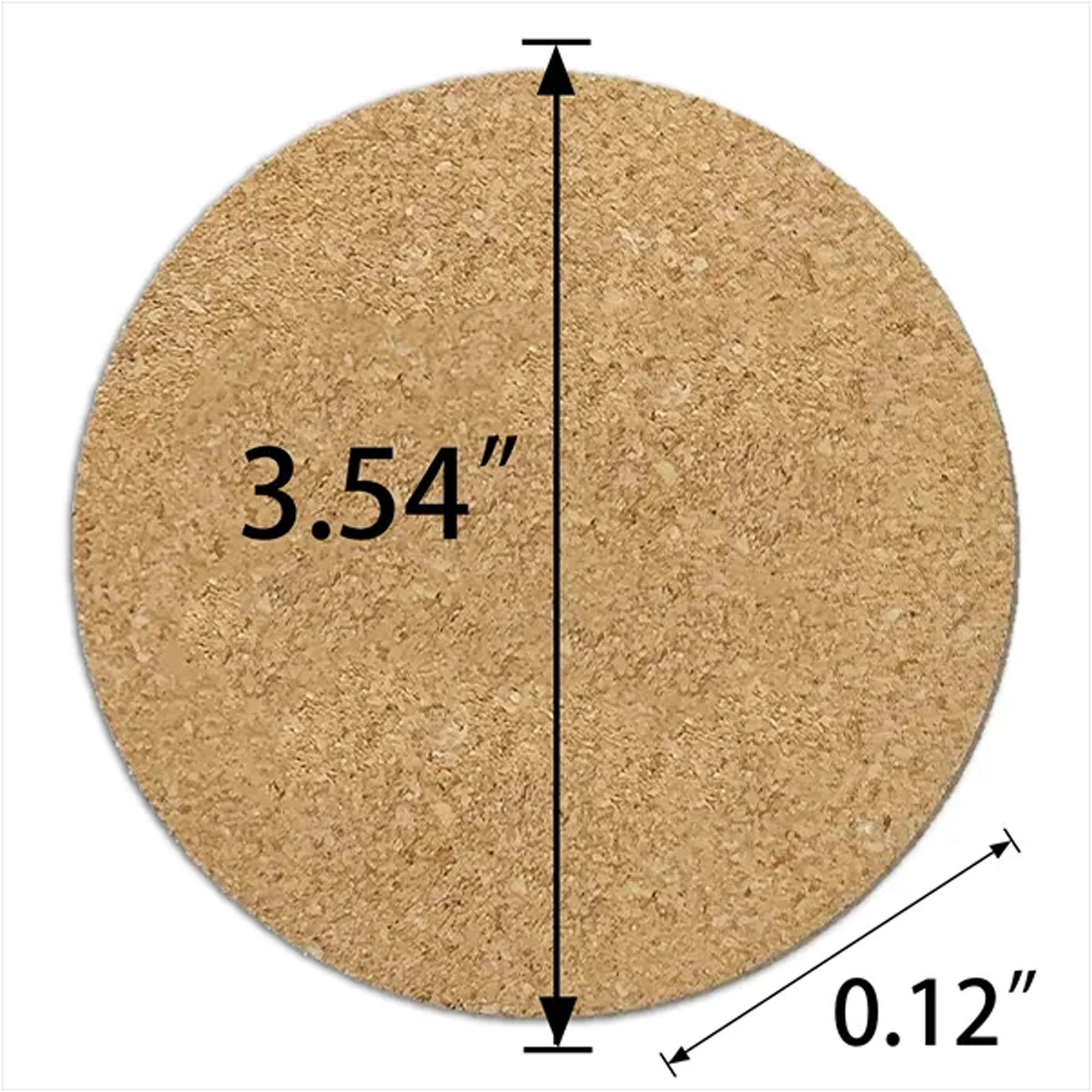 Cork Coasters with Custom Patterns, Round & Square 5