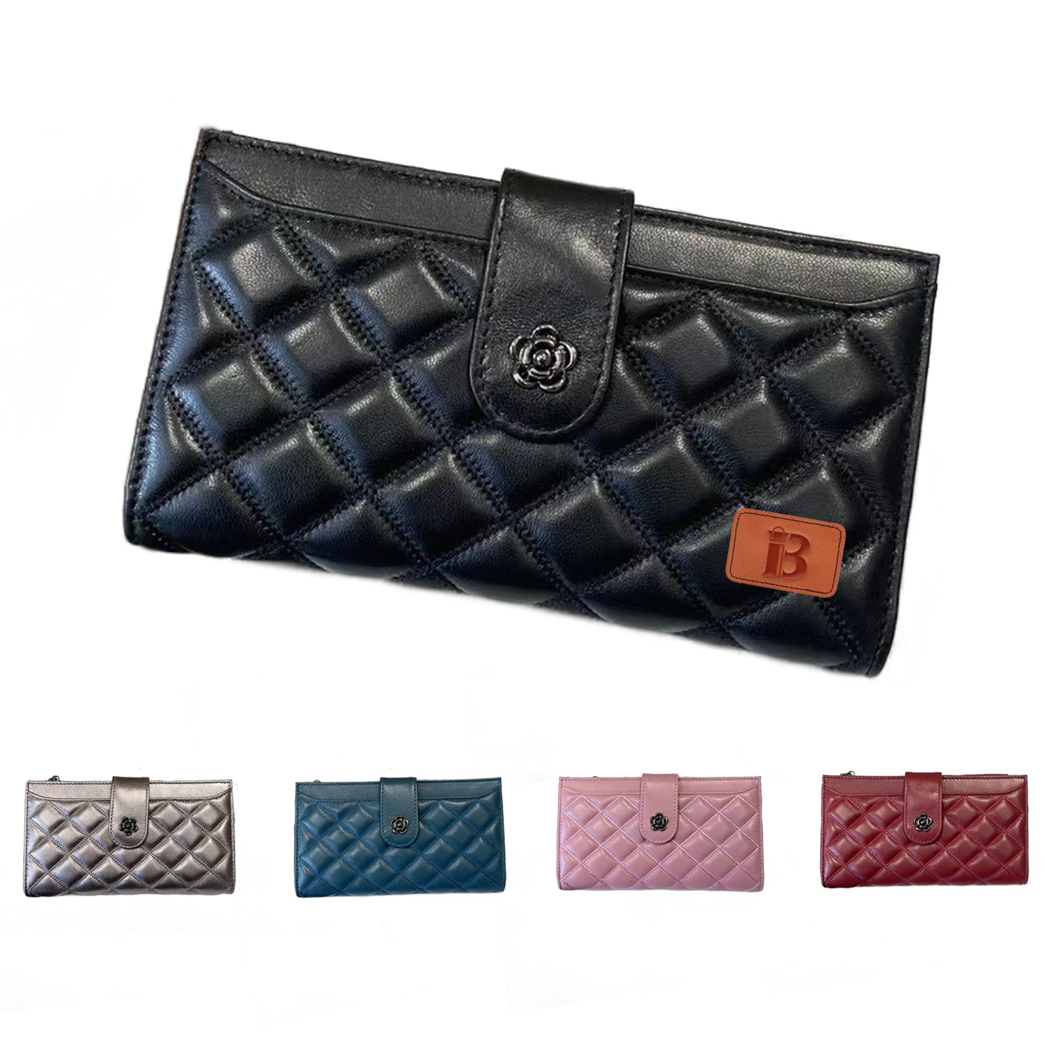 Genuine Leather Small Fragrant Style Women'S Wallet 10
