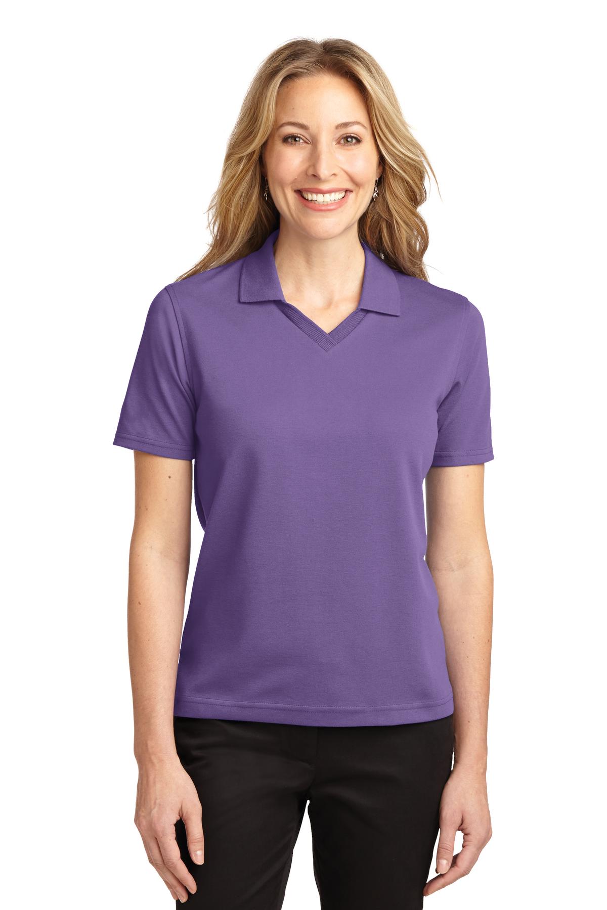 Port Authority Women's Rapid Dry Polo. L455 18
