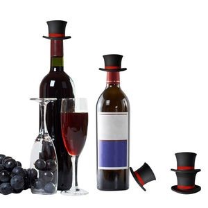 Elegant Top Hat Silicone Wine Cap Bottle Stopper 13
