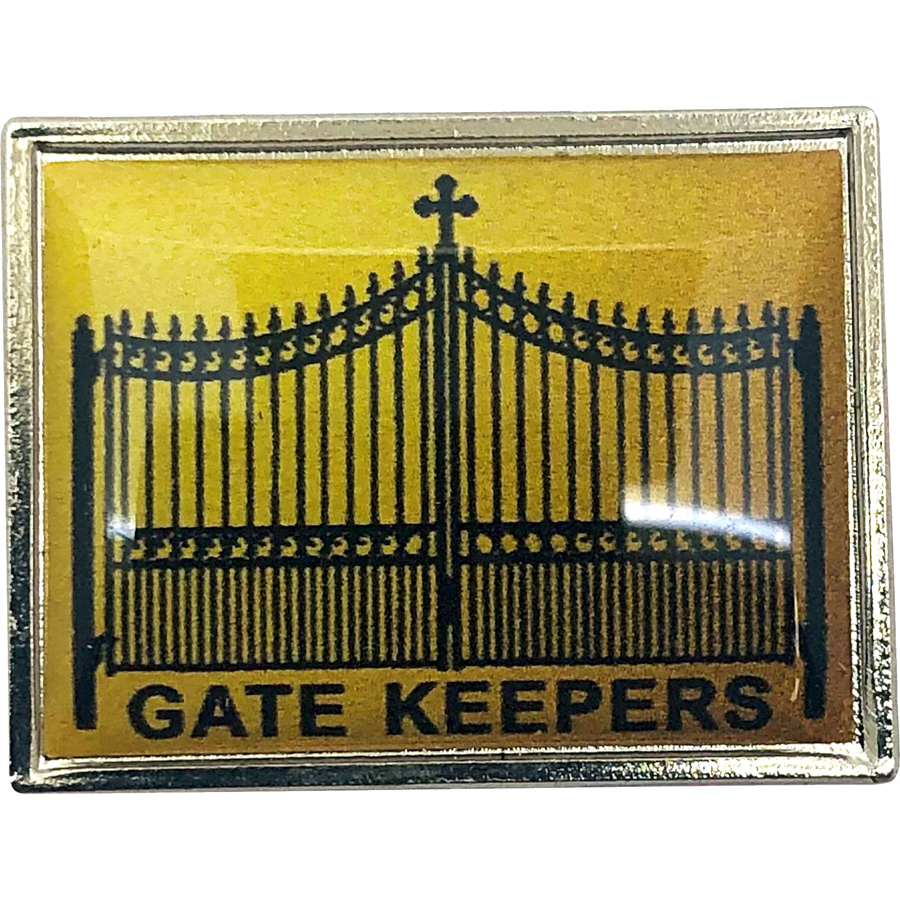 Digistock Lapel Pins: 1 1/4" W x 3/4" H Rectangle Horizontal Orientation