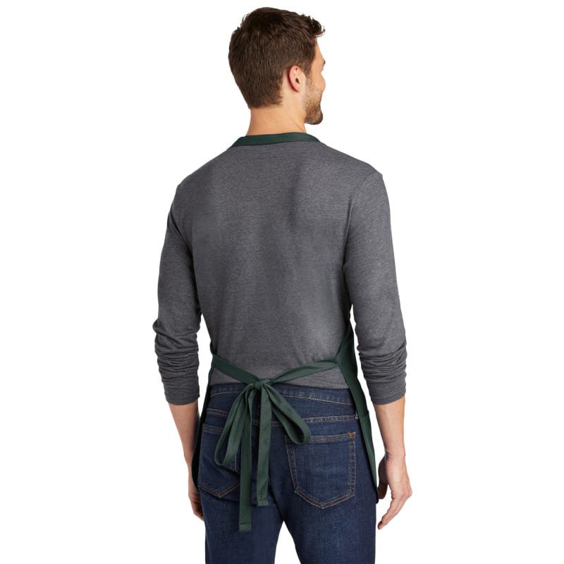 Port Authority Medium-Length Apron With Pouch Pockets. 19