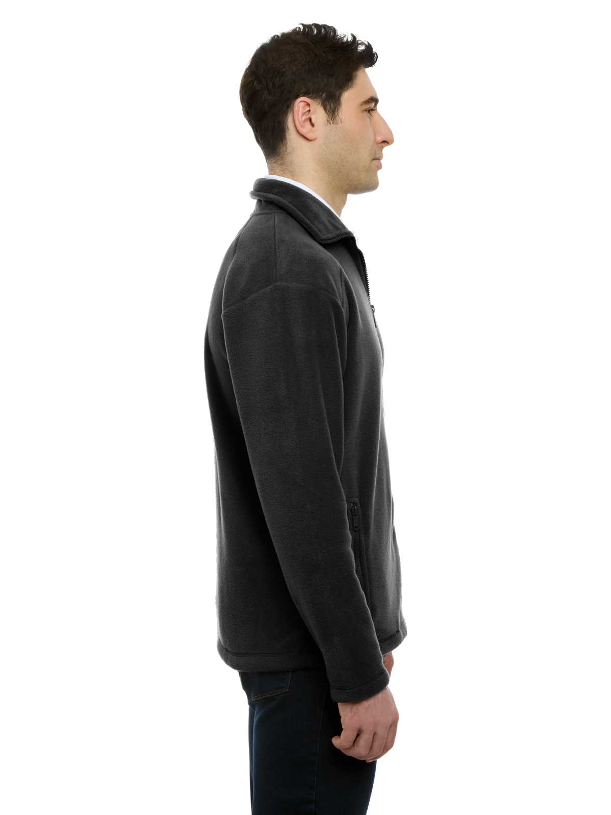 Blue Generation - Men's 2-Pocket Micro Fleece Full Zip Jacket 16