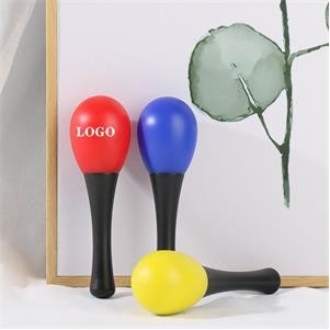 Plastic Toy Sand Hammer/mini maracas 1