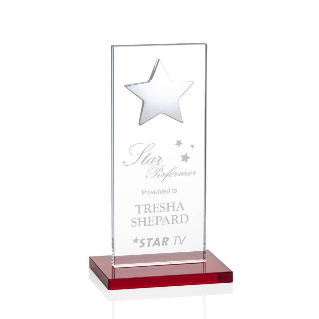 Dallas Star Award - Red/Silver 13
