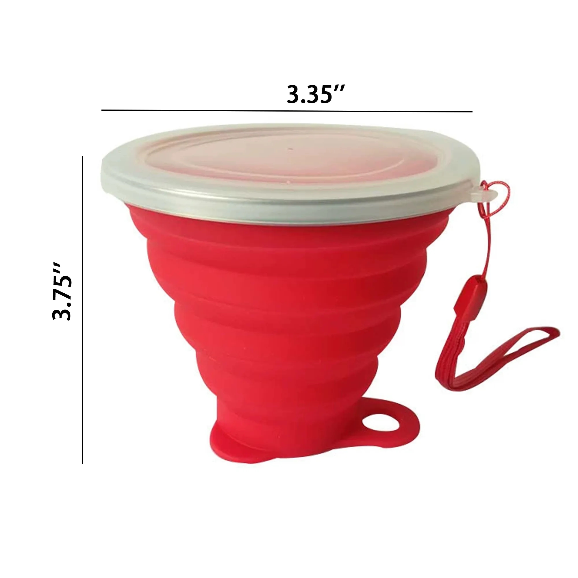 Collapsible Silicone Travel Water Cup MOQ20 1
