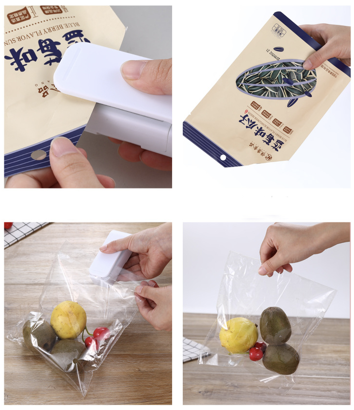 Hand Held Mini Plastic Vacuum Food Sealer 6