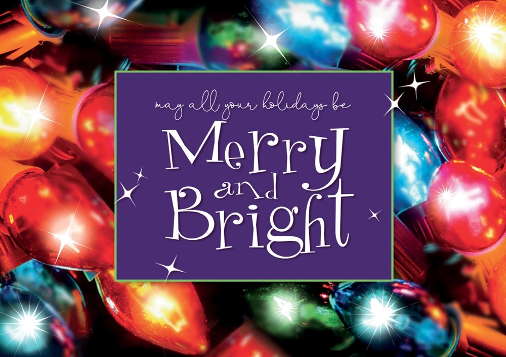Light Display Holiday Cards 2