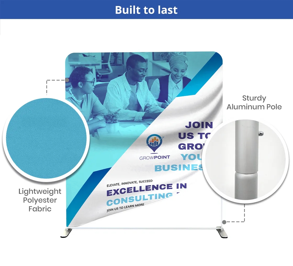 10ft Inline Trade Show Booth - Modular Display 7