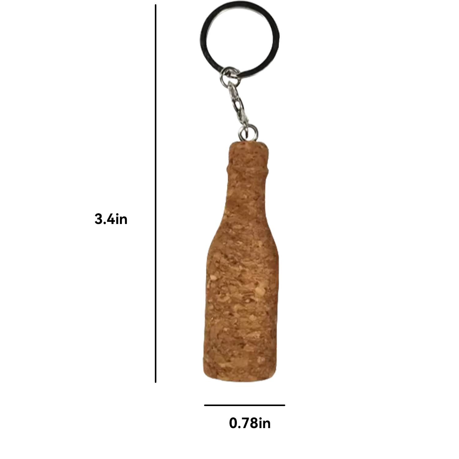 Wooden floating key chain 3