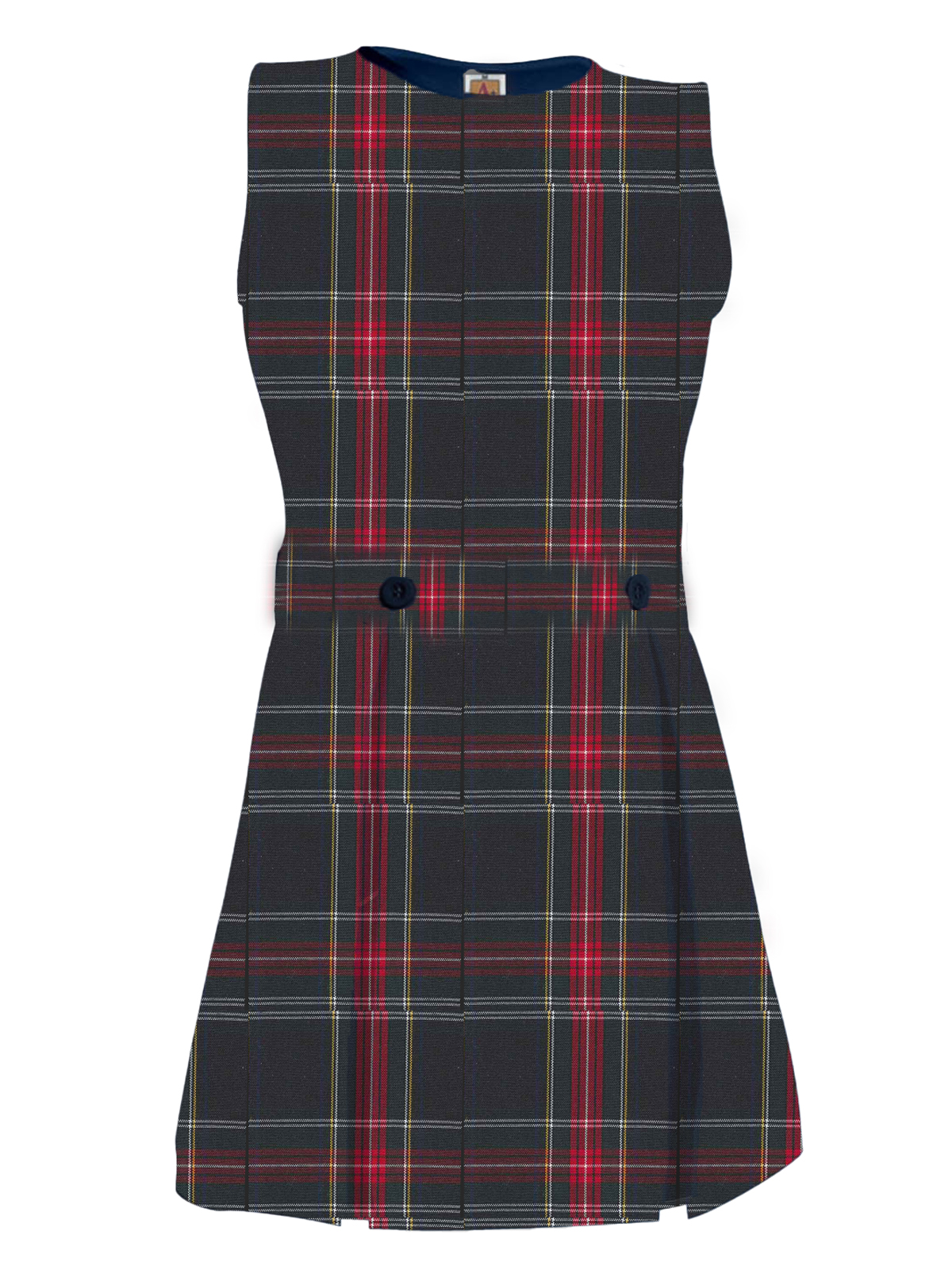 A+ Uniforms - Girls' Polyester Plaid Jumper 20