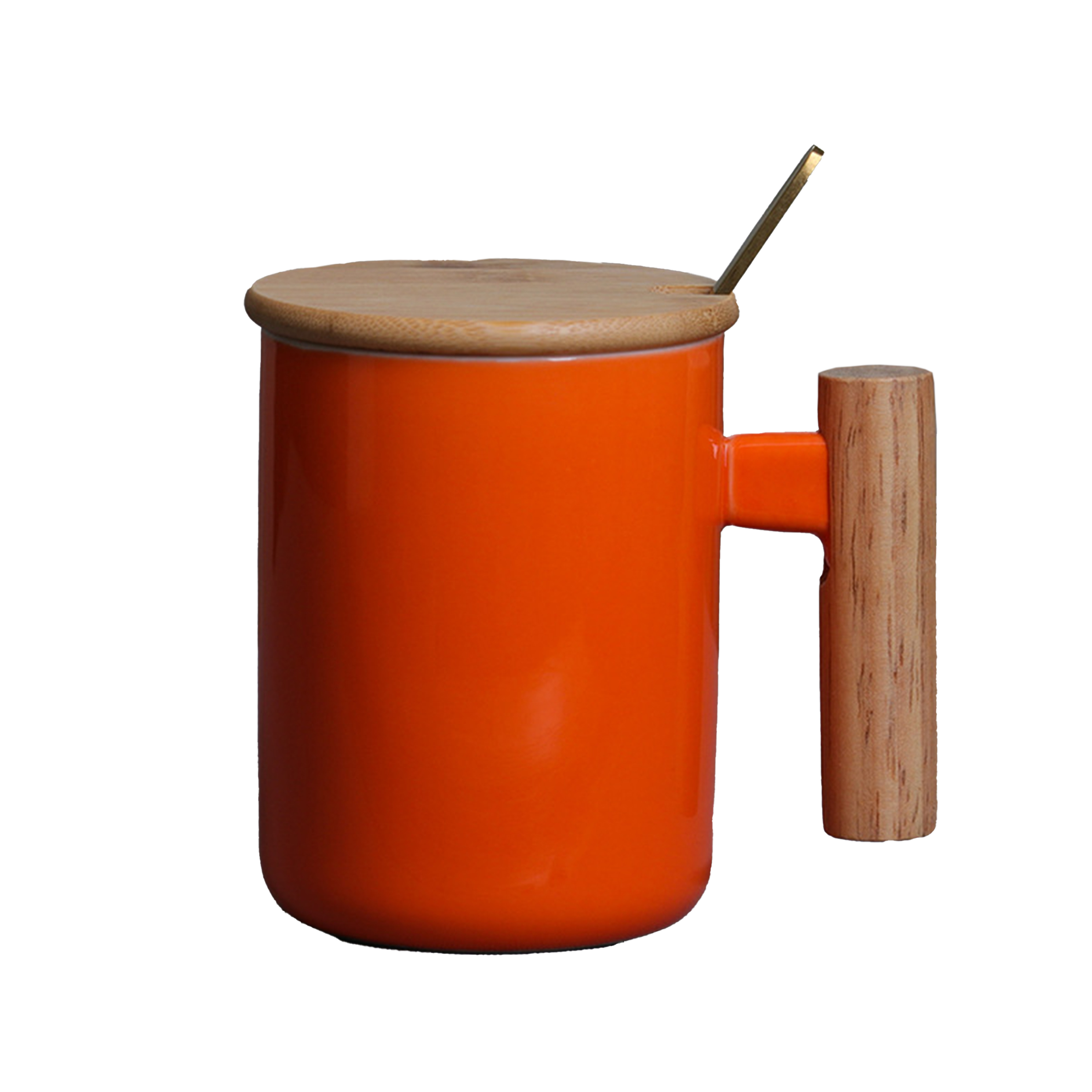 Ceramic Handle With Lid Mug 3