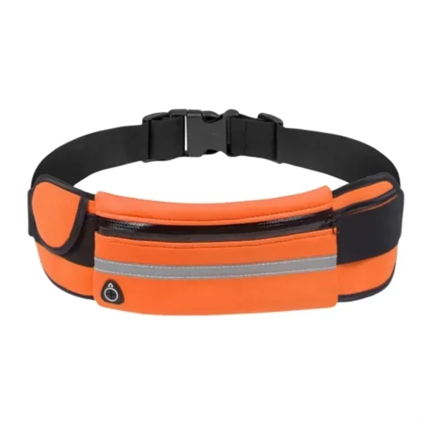 Music Note Pattern Waterproof Waist Pack 4