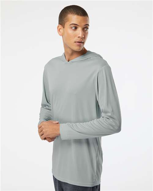 Unisex Bahama Performance Hooded Long Sleeve T-Shirt - 220 118