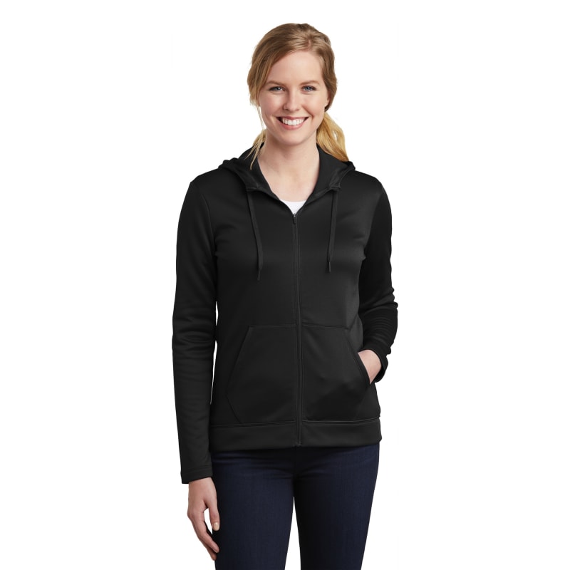 Nike Ladies Therma-FIT Full-Zip Fleece Hoodie., custom hoodie or sweatshirt with logo imprint 5