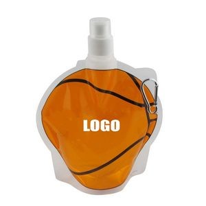 Football Water Bag With Carabiner 500ml 3