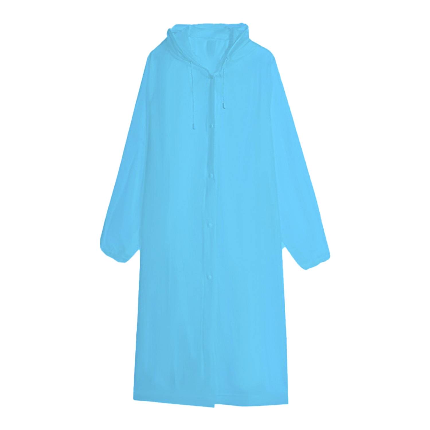 Non-disposable EVA outdoor raincoat 4