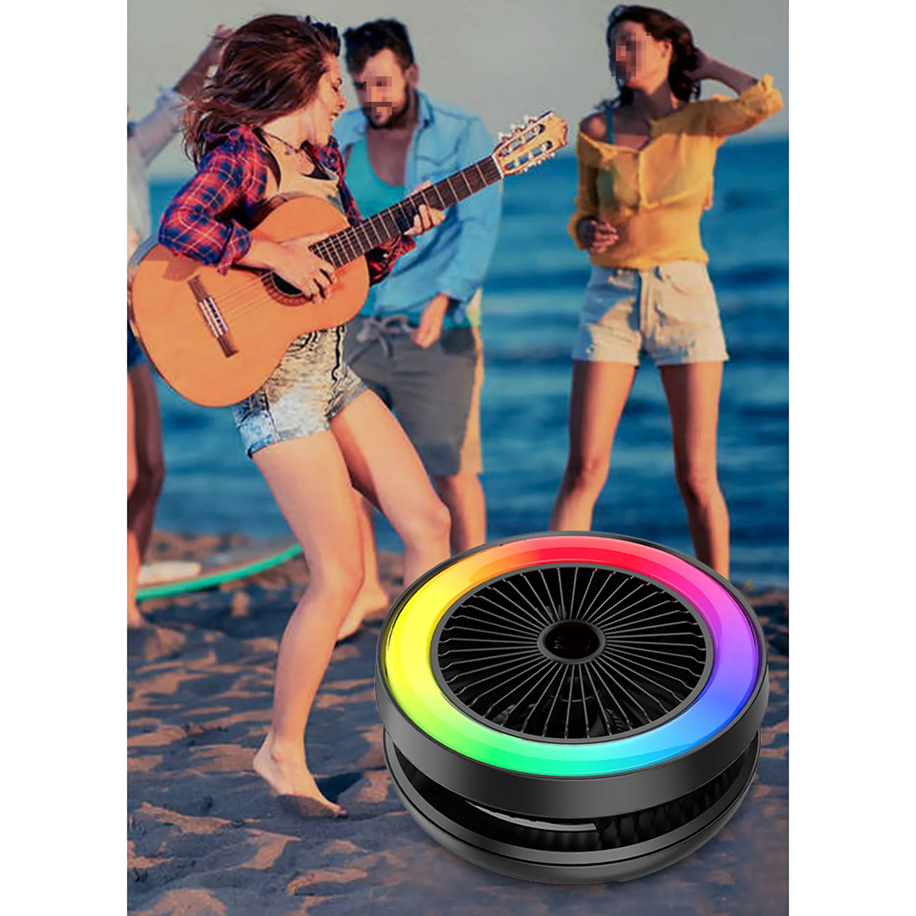 Tent Fan with Bluetooth Speaker 7