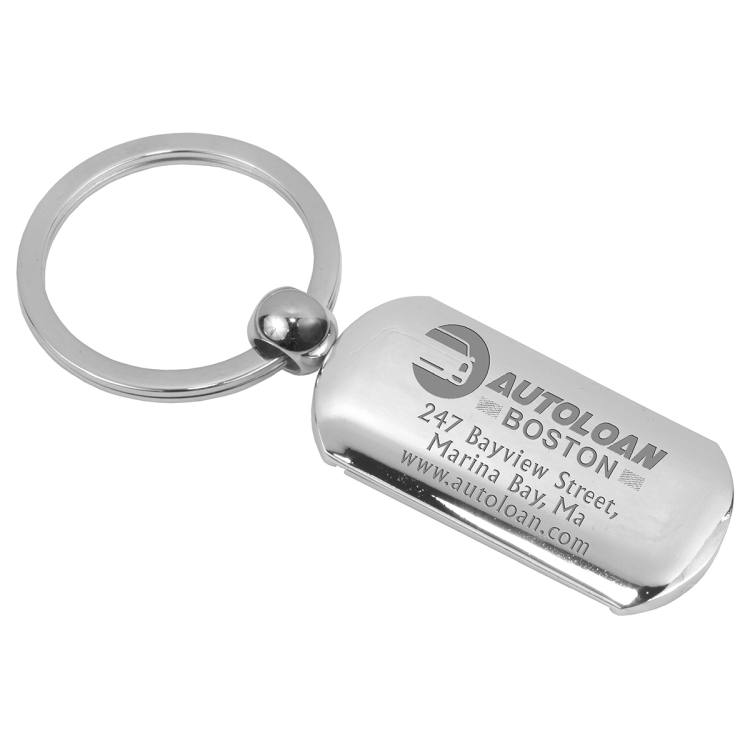 "Jens" Laser Engraved Metal Keyholder 5