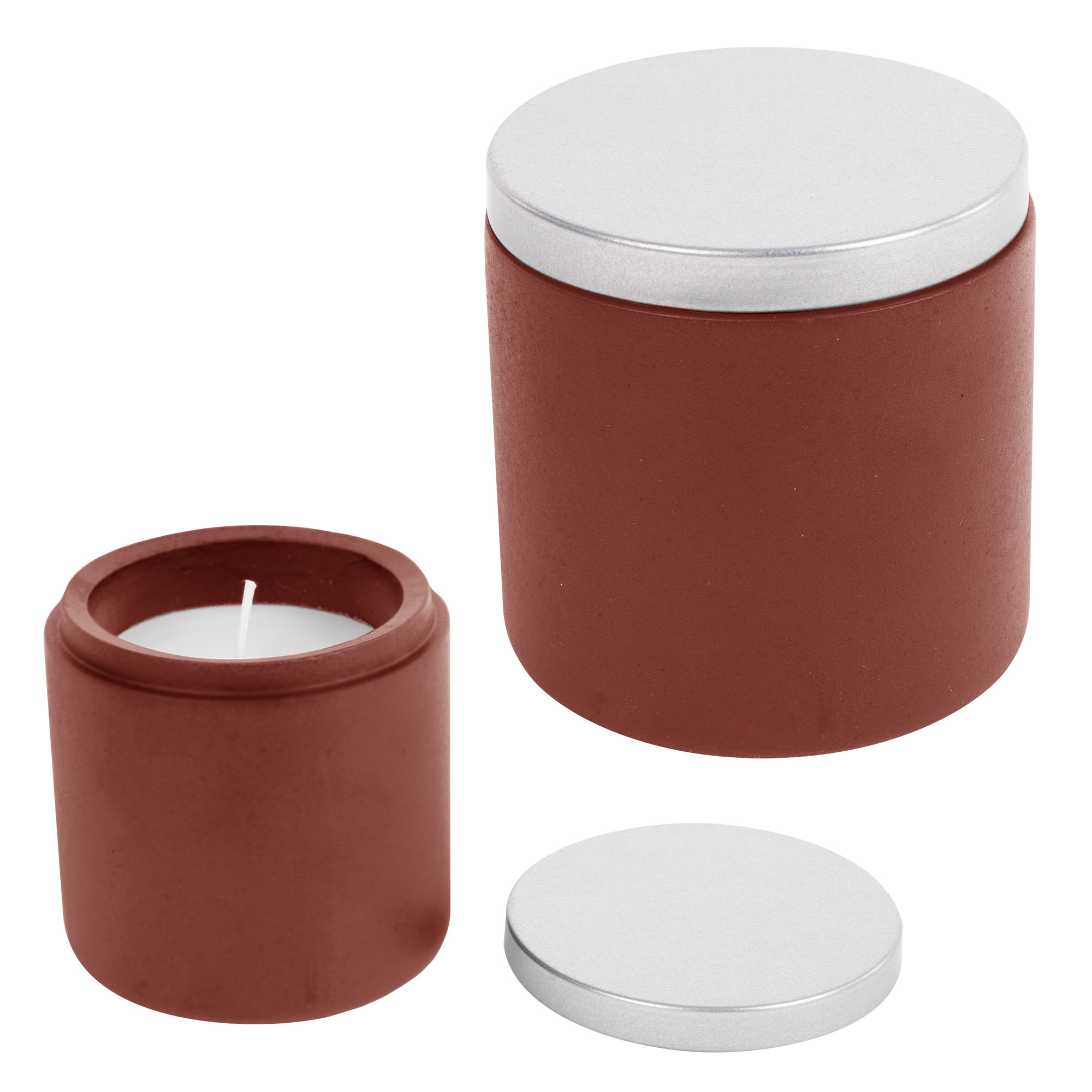 Cali Clay Cement Candle 16