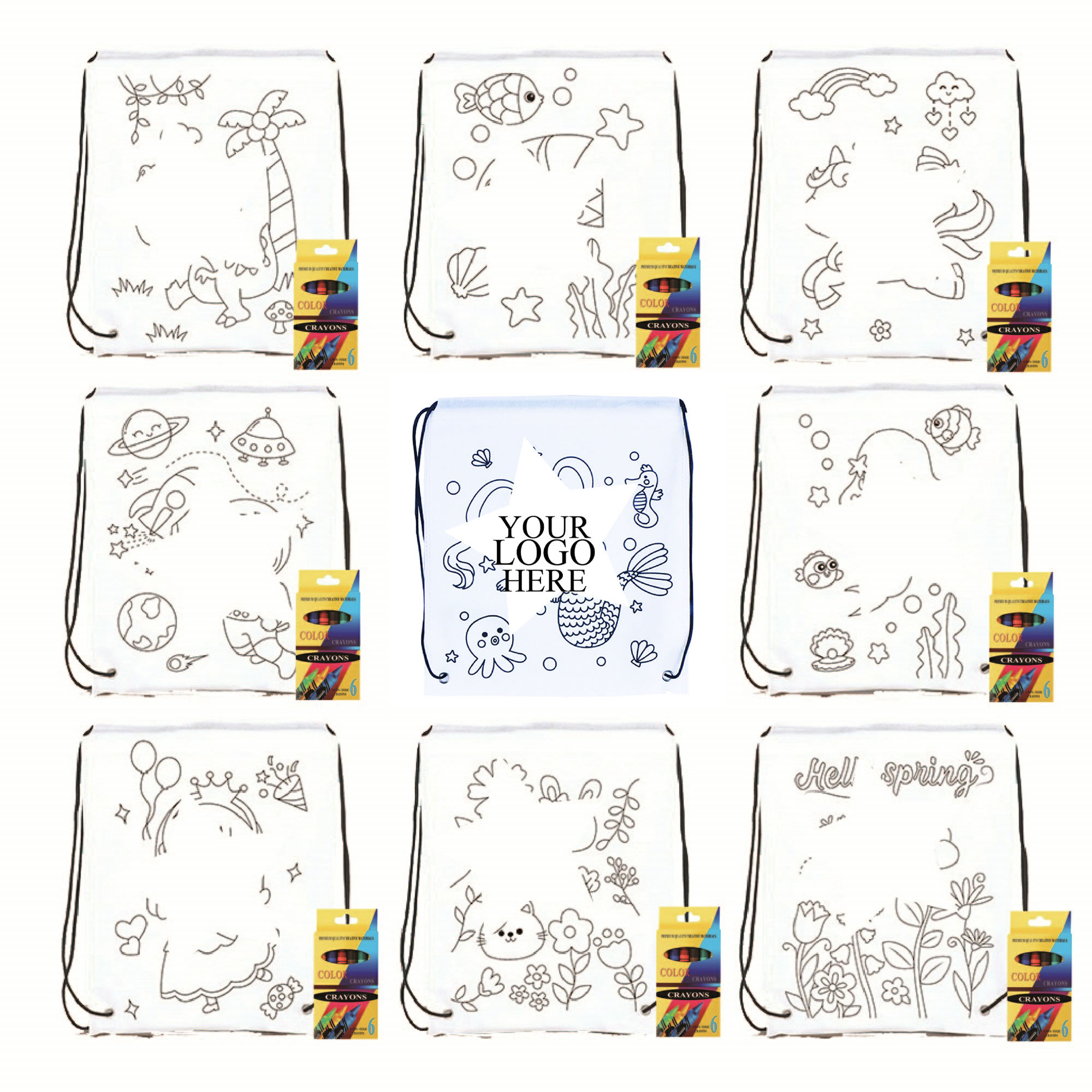 Outdoor Drawstring Bag 3